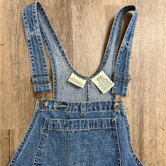 Y2K St. John’s Bay Denim Straight Leg Bib Overalls - Picture 4 of 15